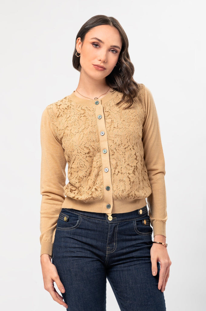 Cardigan Adagny - Camel CARDIGANS MOIXX 