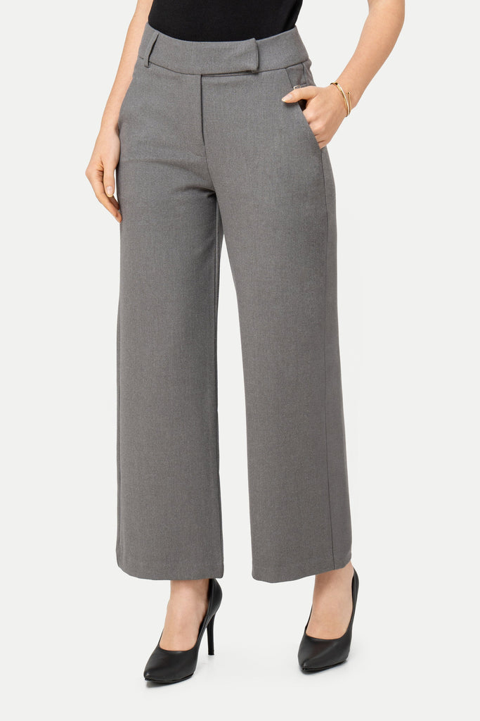 Pantalon Wide Leg Isadora PANTALONES MOIXX Gris Oscuro S 