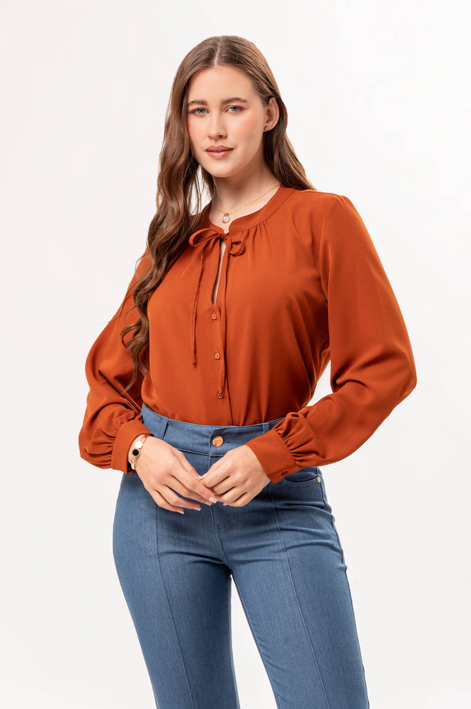 Blusa Lisa BLUSAS MOIXX Naranja S 