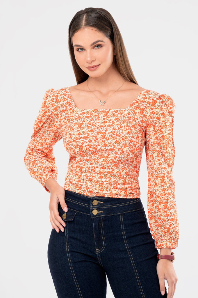 Blusa Regina BLUSAS MOIXX Naranja XS 