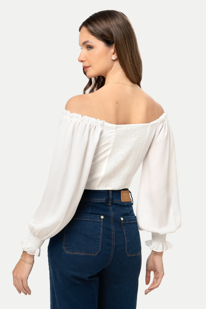 Blusa Off Shoulder Nudis BLUSAS MOIXX 