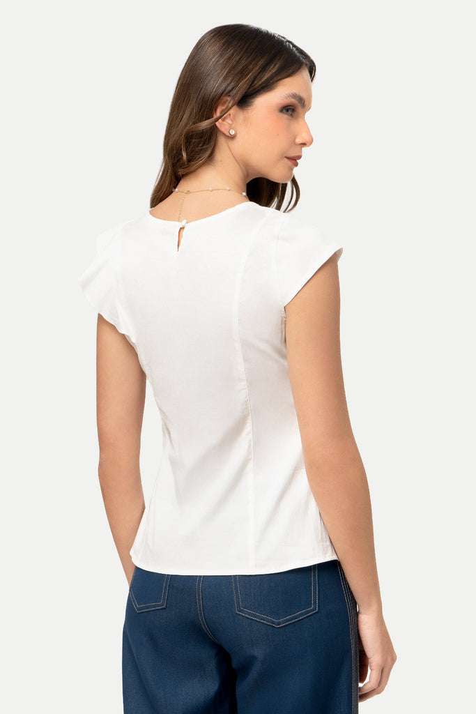 Blusa Manga Corta Bety BLUSAS MOIXX 