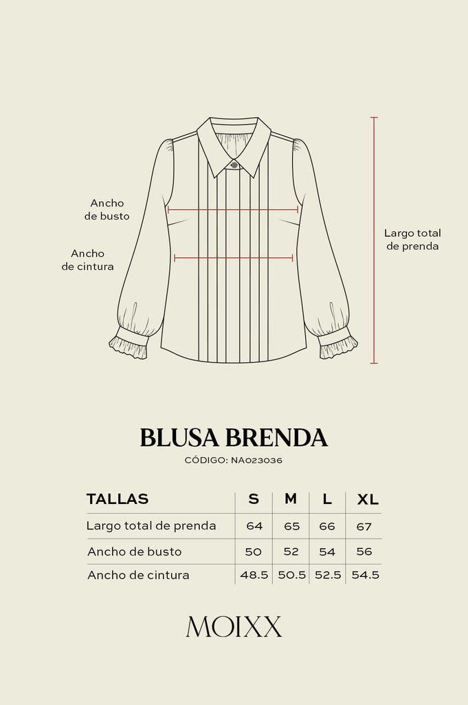 Blusa Brenda BLUSAS MOIXX 