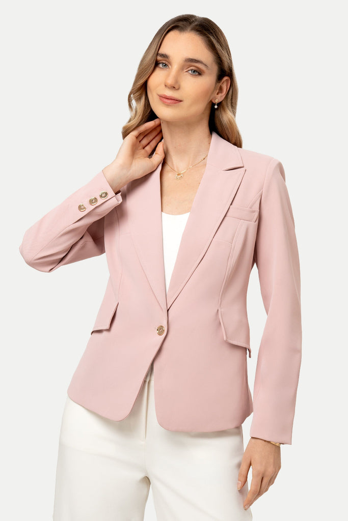 Blazer Regular Fit Jana BLAZERS MOIXX Rosado S 