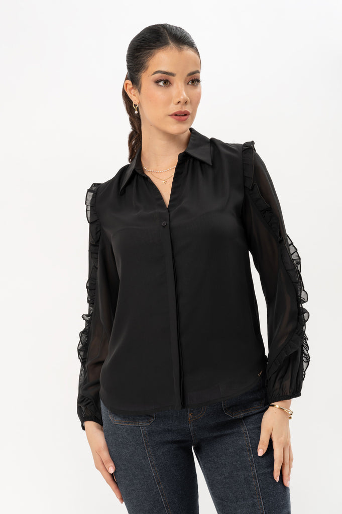 Blusa Amira BLUSAS MOIXX Negro S 