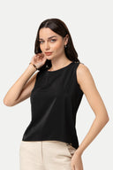 Blusa Manga Cero Elba BLUSAS MOIXX Negro XS 