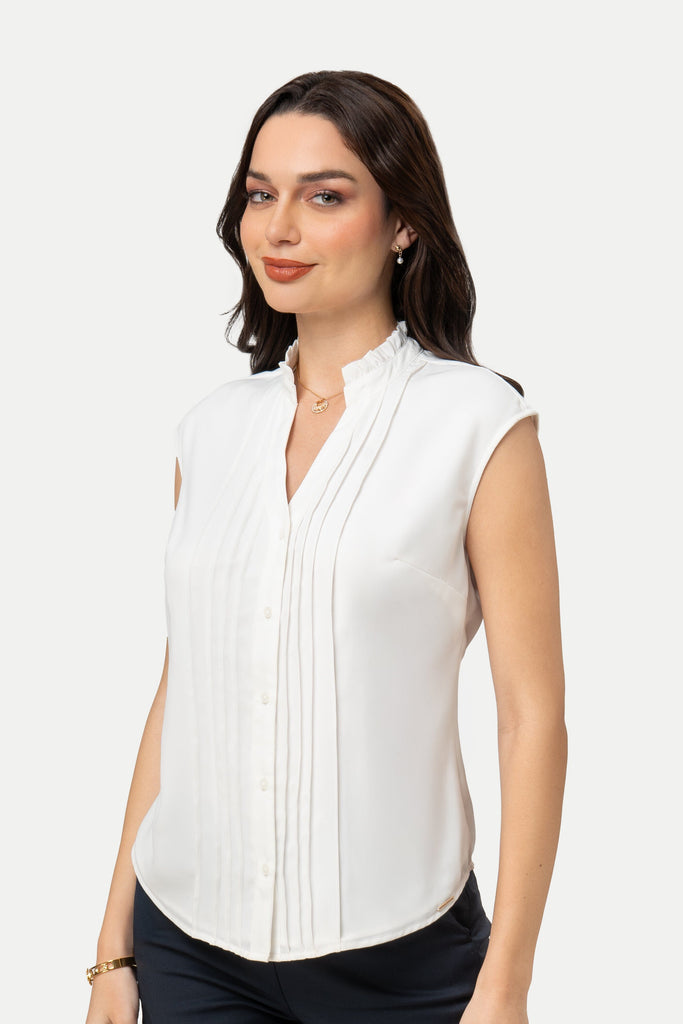 Blusa Manga Cero Gisel BLUSAS MOIXX 