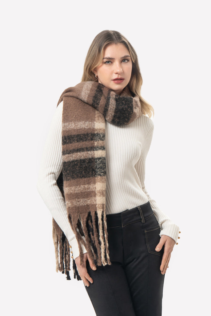 Bufanda Merly BUFANDAS MOIXX Marrón 