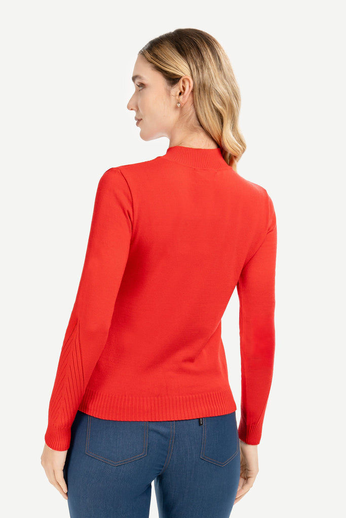 Chompa Cuello Alto Silvana CHOMPAS MOIXX 