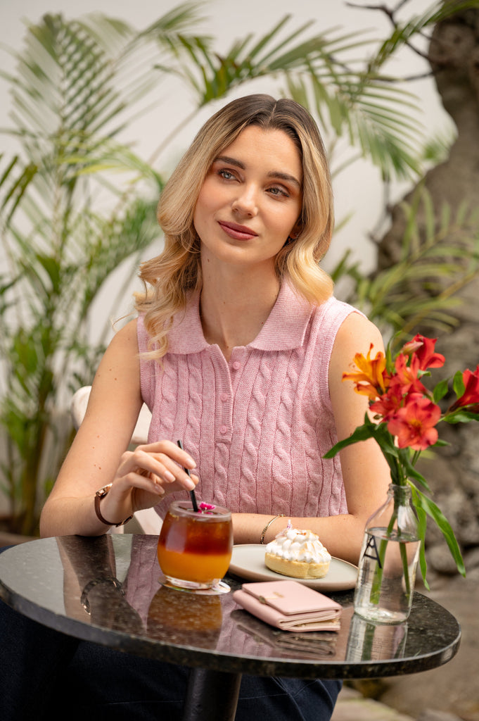 Polo Camisero Manga Cero Alfi POLOS MOIXX Rosado S 