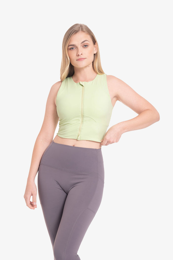 Sport Bra Vibe - Verde Limón CROPTOPS SUEN 