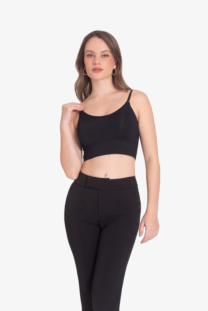 Croptop Denali - Negro CROPTOPS MOIXX 