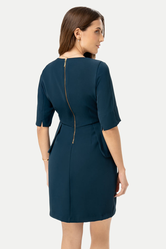 Midi Vestido Manga 3/4 Marie VESTIDOS MOIXX 