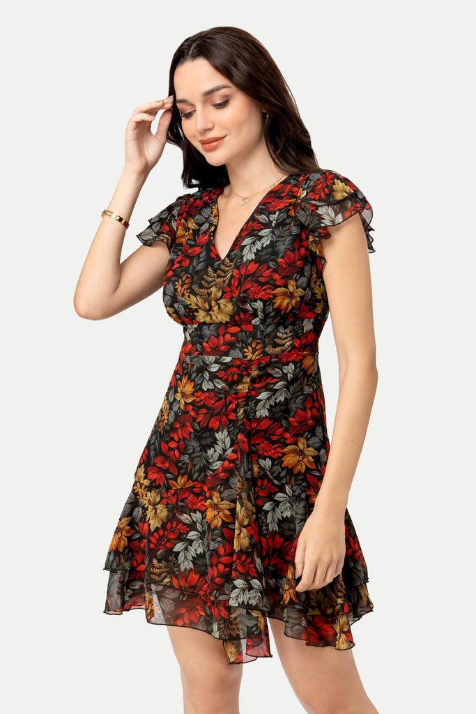 Midi Vestido Viviana VESTIDOS MOIXX Rojo S 