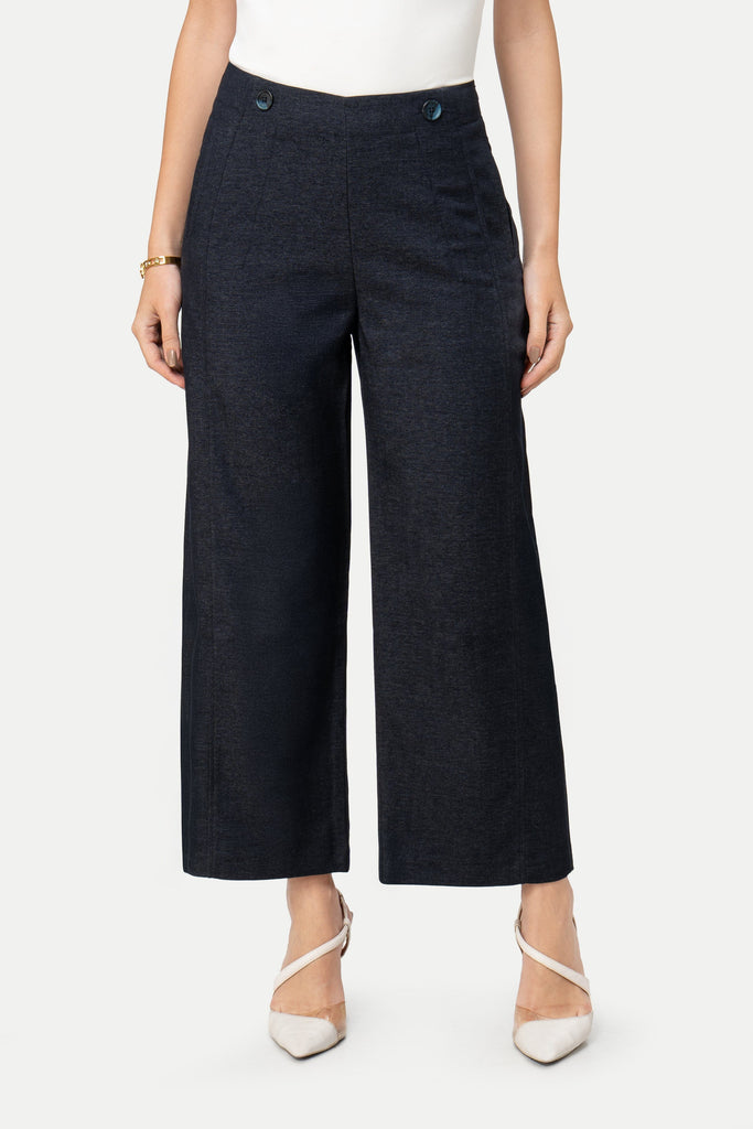Pantalon Culotte Calipso PANTALONES MOIXX Azul marino S 