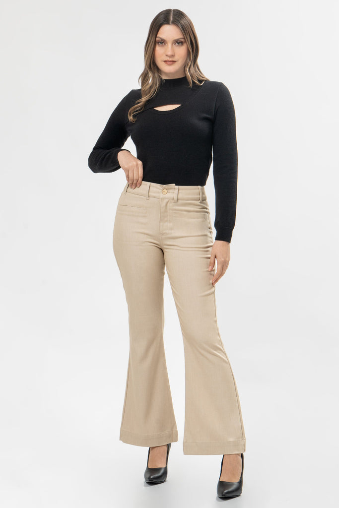 Pantalon Flare Fit Yulisa PANTALONES MOIXX 