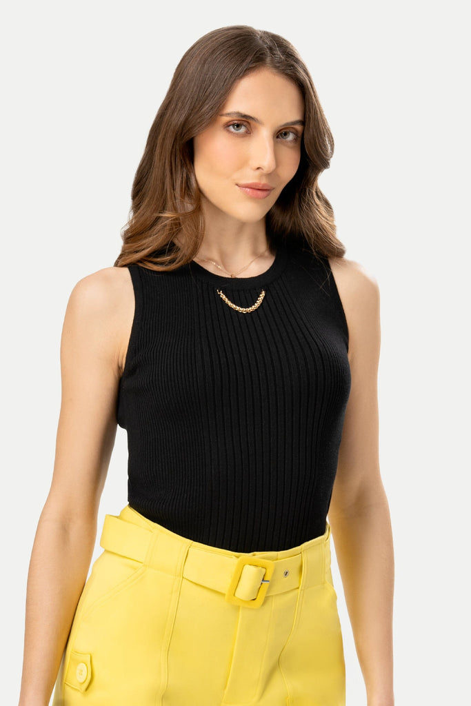 Tank Top Gigi CROPTOPS MOIXX Negro S 