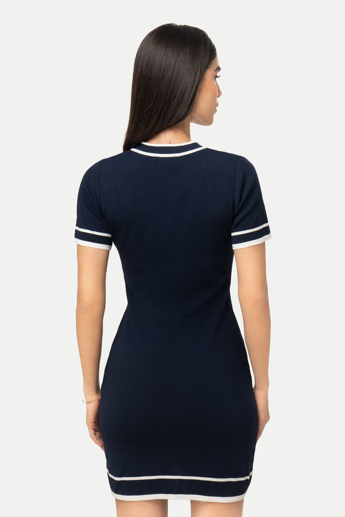 Vestido Tejido Manga Corta Tanyra VESTIDOS SUEN 