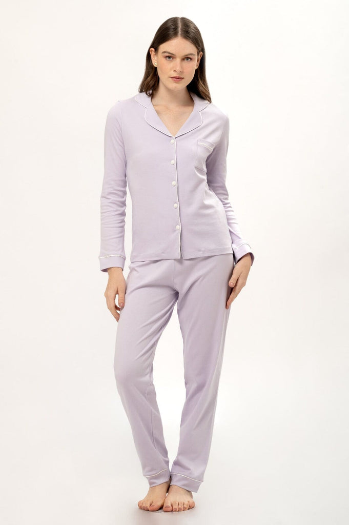 Pijama Set Alondra PIJAMAS SUEN Morado S 