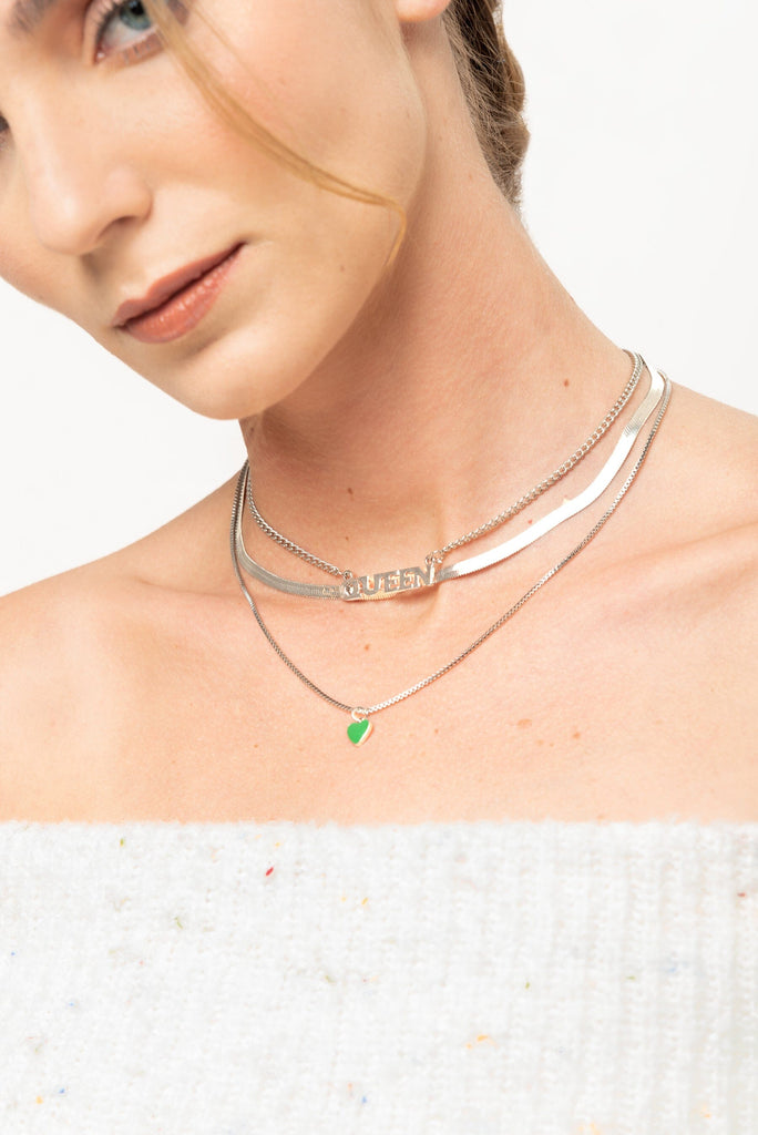 Collar Queen - Plateado COLLARES MOIXX Peru 