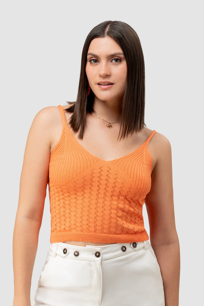 Crop Camelia - Naranja CROPTOPS MOIXX 