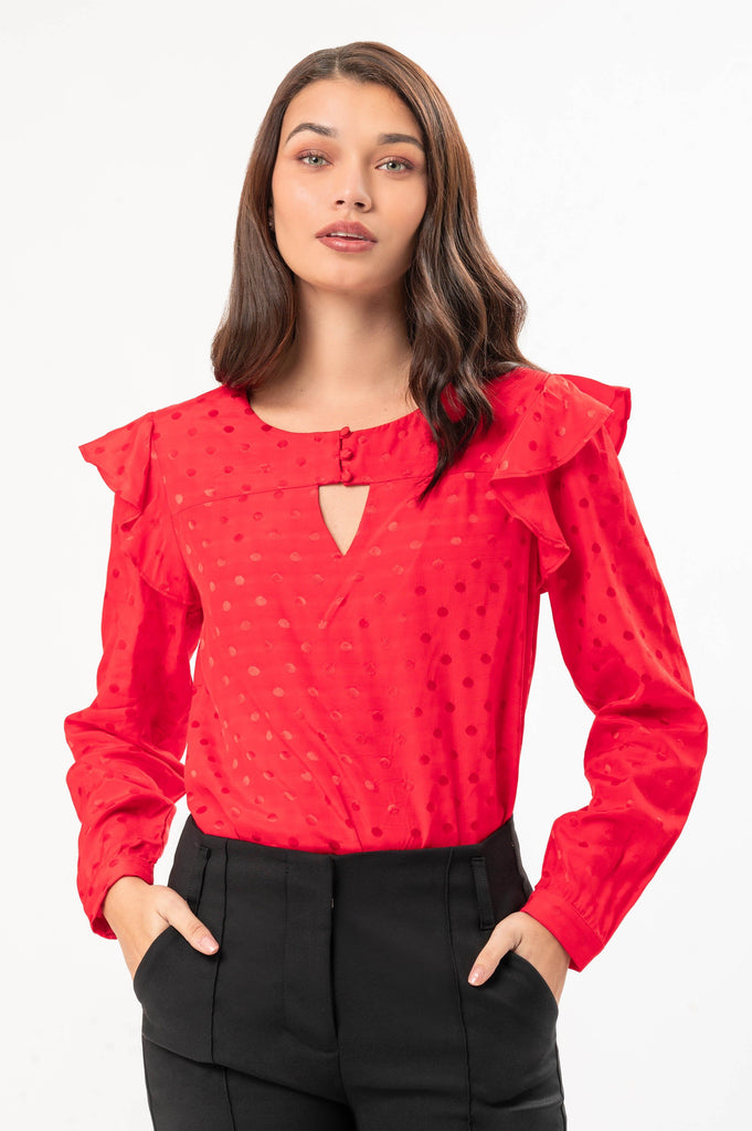 Blusa Claudia BLUSAS MOIXX Rojo S 