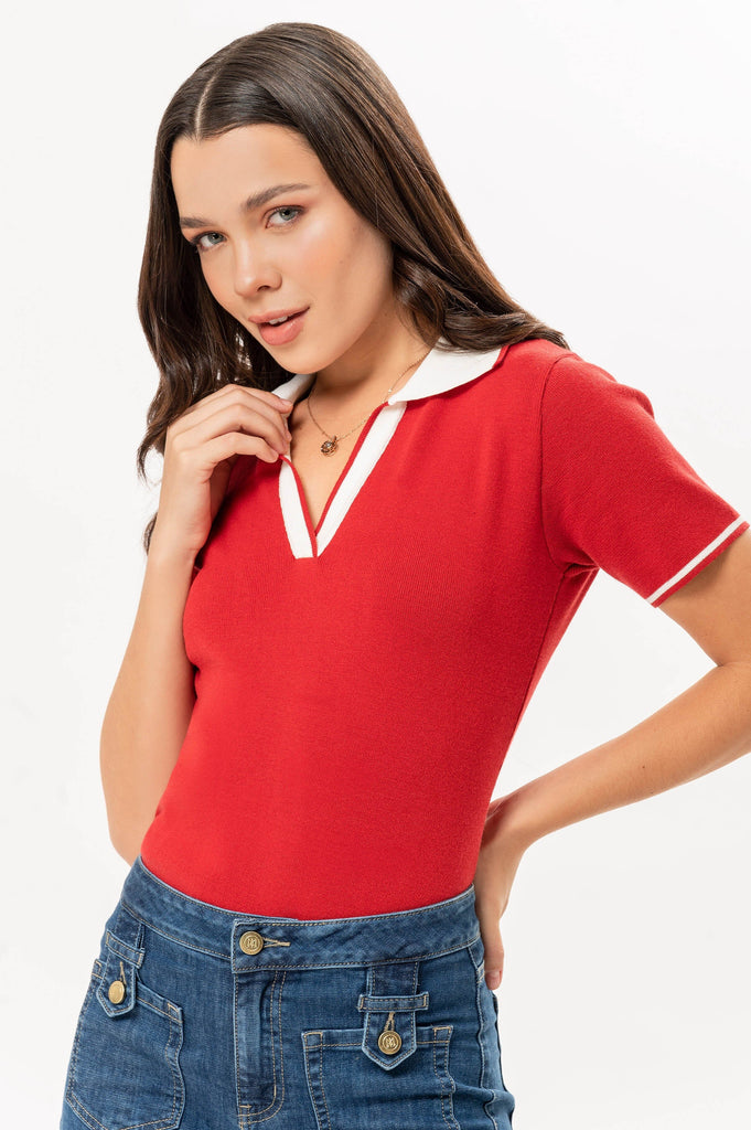 Polo Camisero Melody POLOS MOIXX Rojo S 