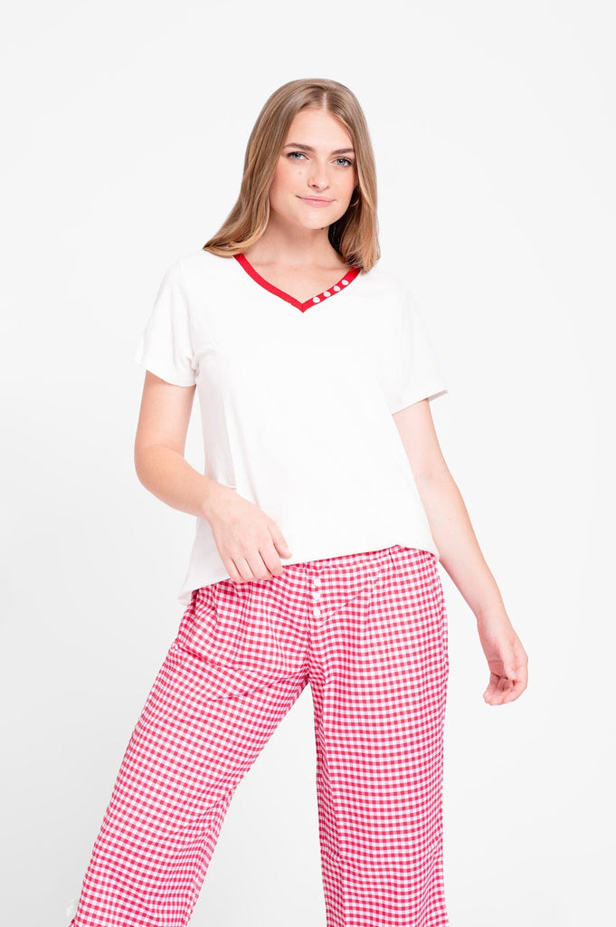 Pijama Emi - Rojo PIJAMAS SUEN 